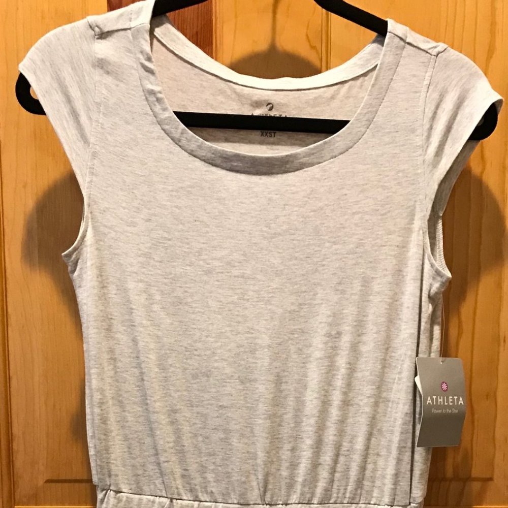 Athleta Redondo Dress Gray XXSmall Tall - Picture 4 of 8